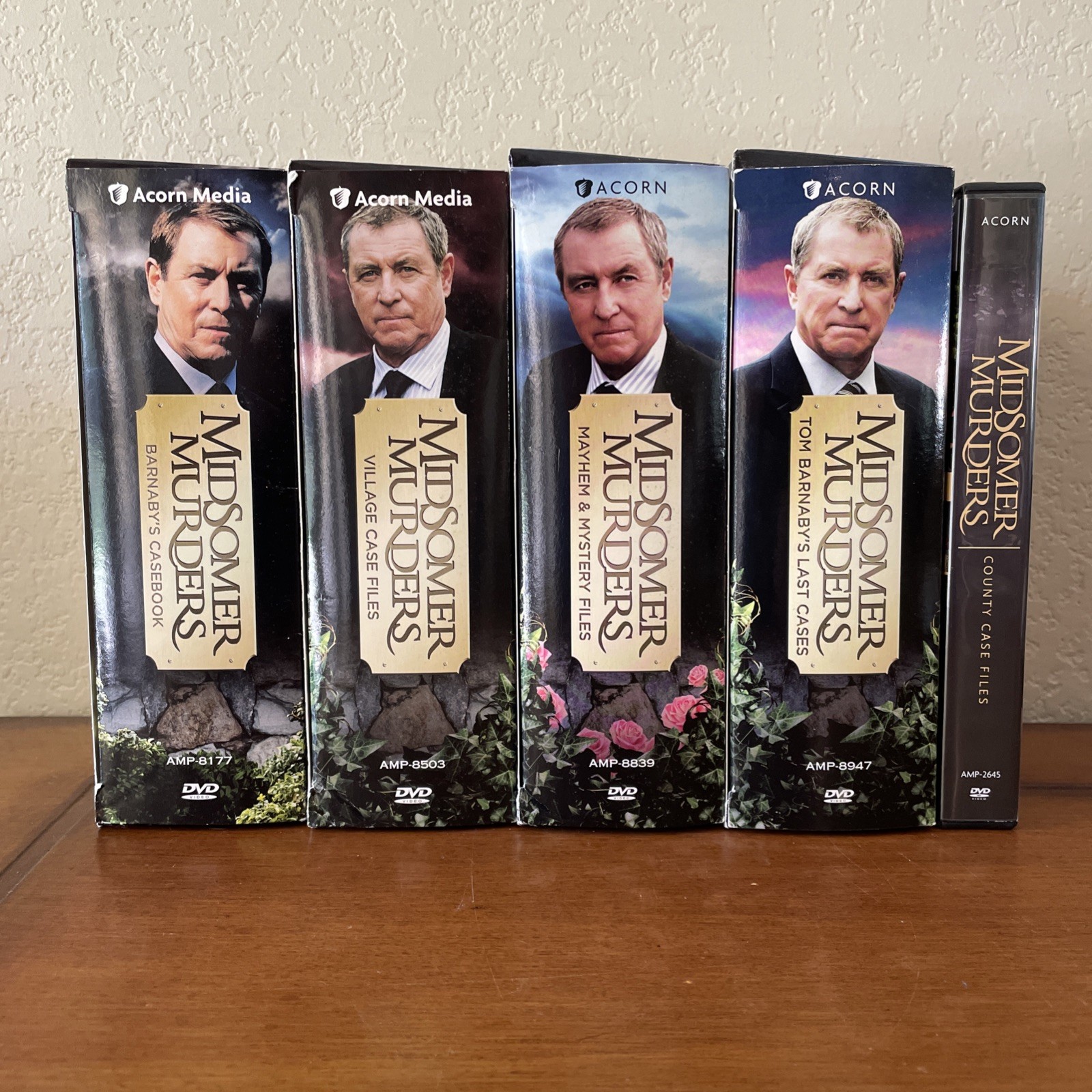 Lot of 5 Midsomer Murders DVD Box Set Lot Case Files 71 Discs – Acorn BBC
