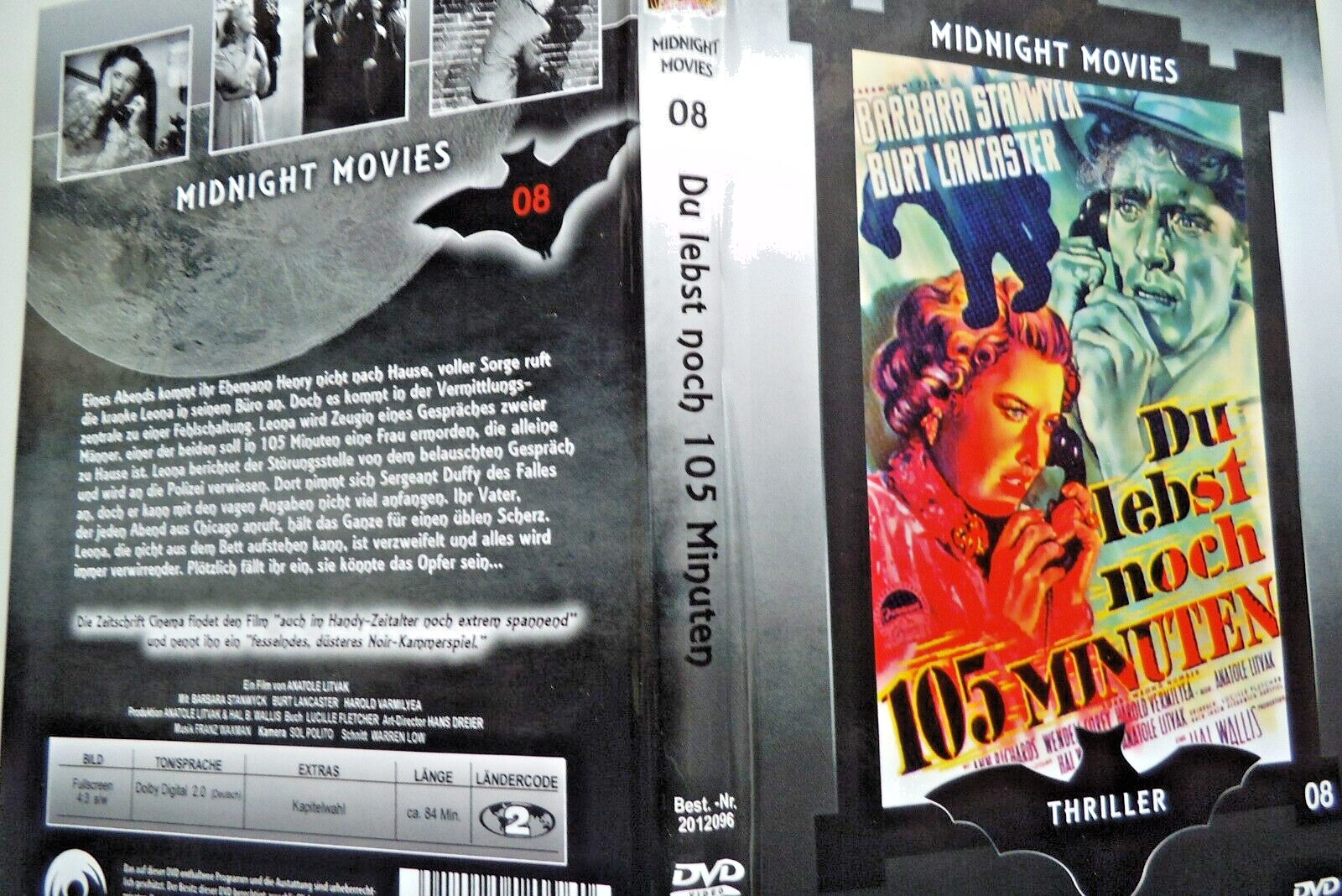 You’re Still Alive: 105 Minutes Midnight Movies (DVD) Original Packaging,…