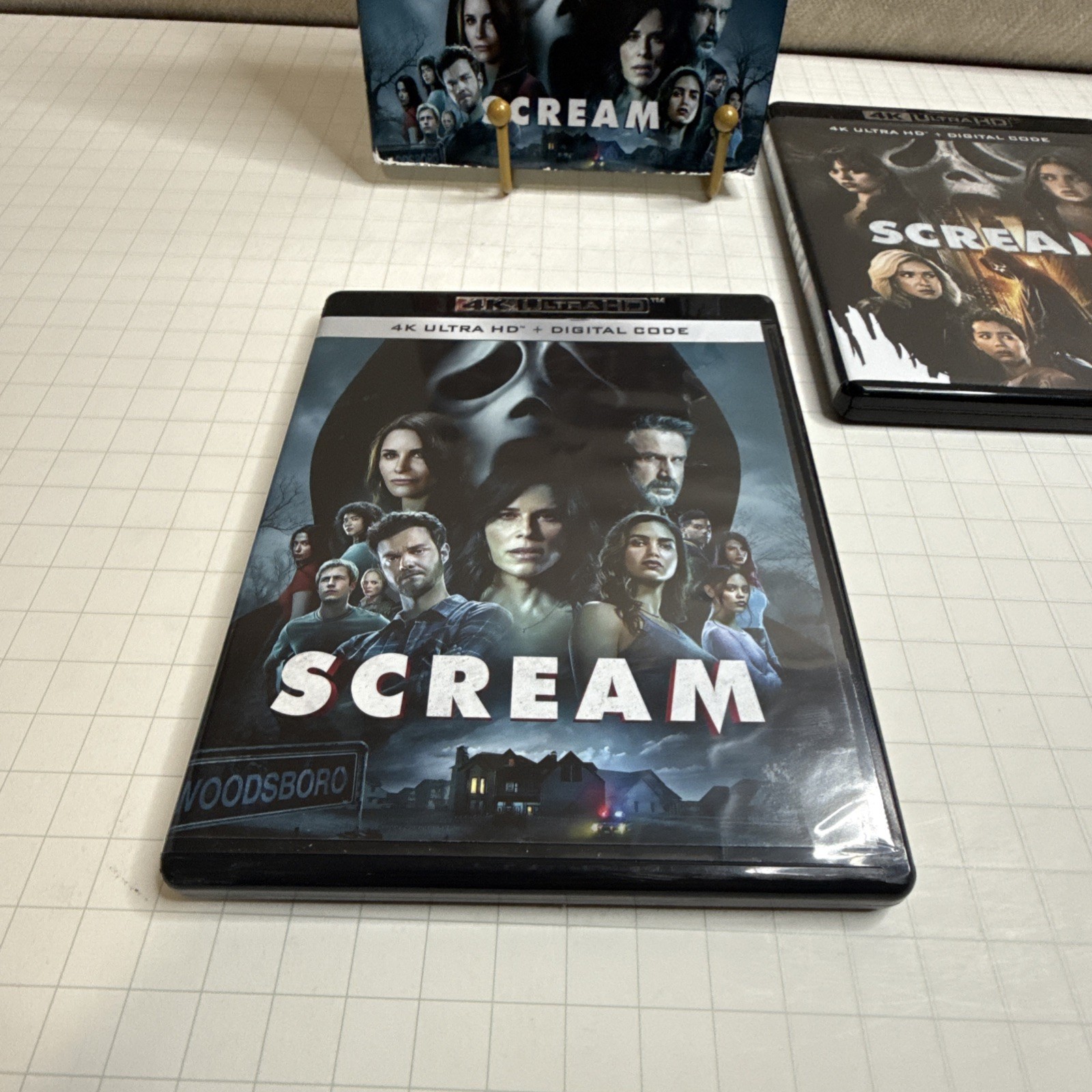 Scream VI + Scream (2022) 2-Movies. (4KUHD) w/slipcover. Preowned. NO Digital.