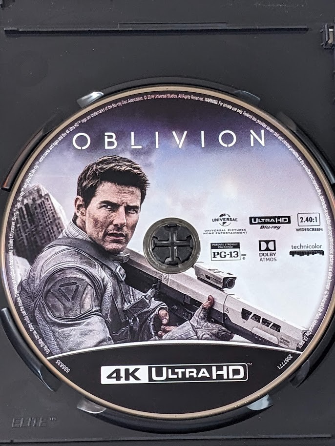 Oblivion (4K Ultra HD + Blu-ray, Tom Cruise) No Digital