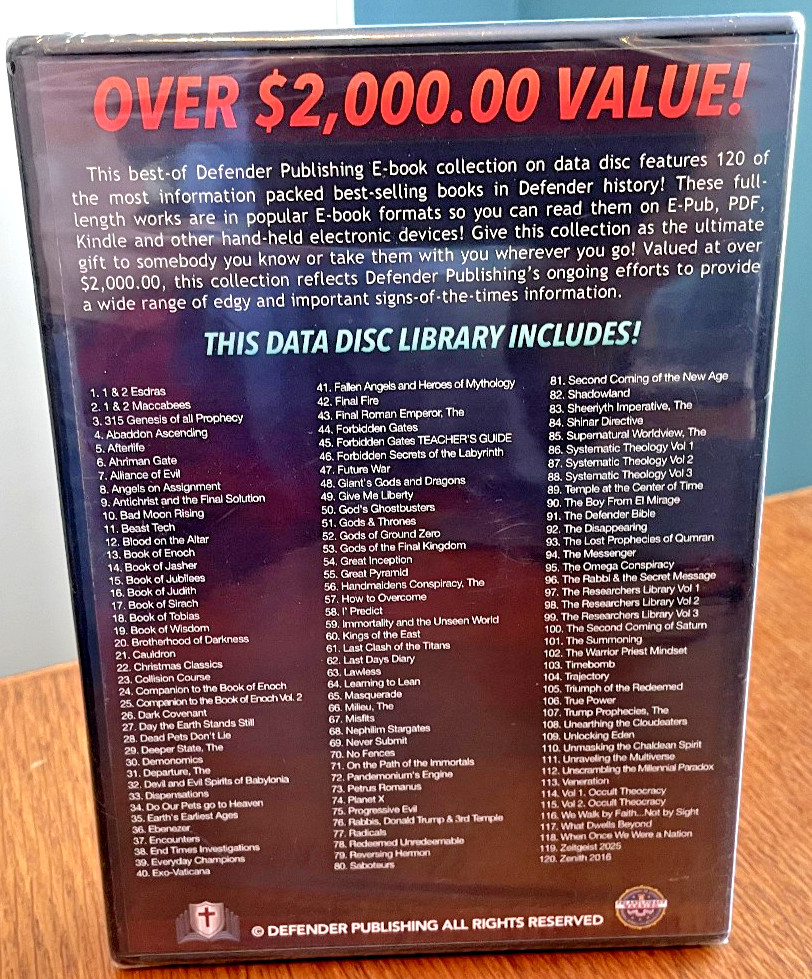 Defender Publishing 120 Best Selling E-Books! Brand New