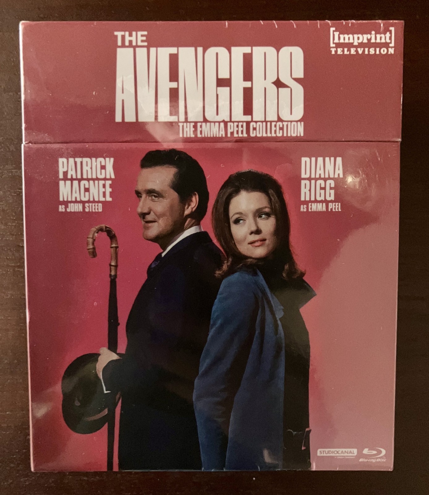 THE AVENGERS EMMA PEEL COLLECTION 1965-1967 BLU RAY BOX IMPRINT #3 SEALED (OOP)