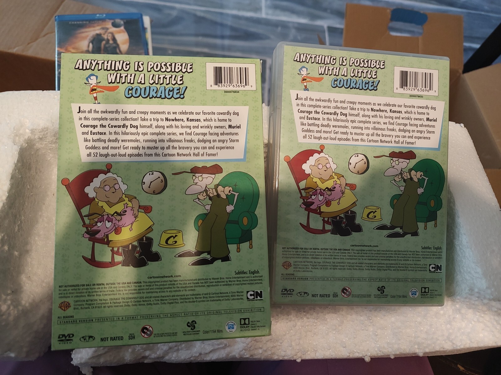 Cartoon Network Hall of Fame: Courage the Cowardly Dog Complete Series (DVD)