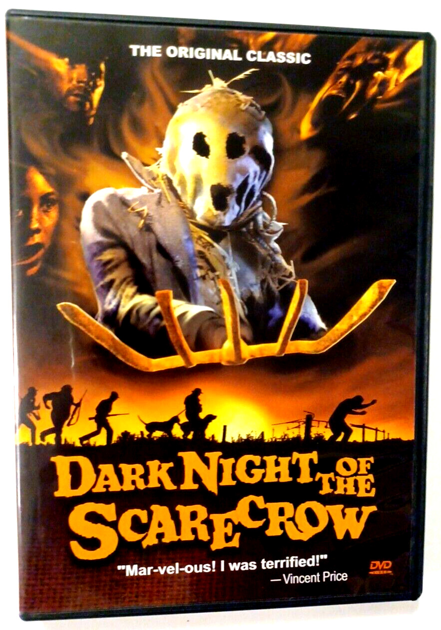 DARK NIGHT OF THE SCARECROW [DVD] 1981 Halloween cult horror made for tv movie
