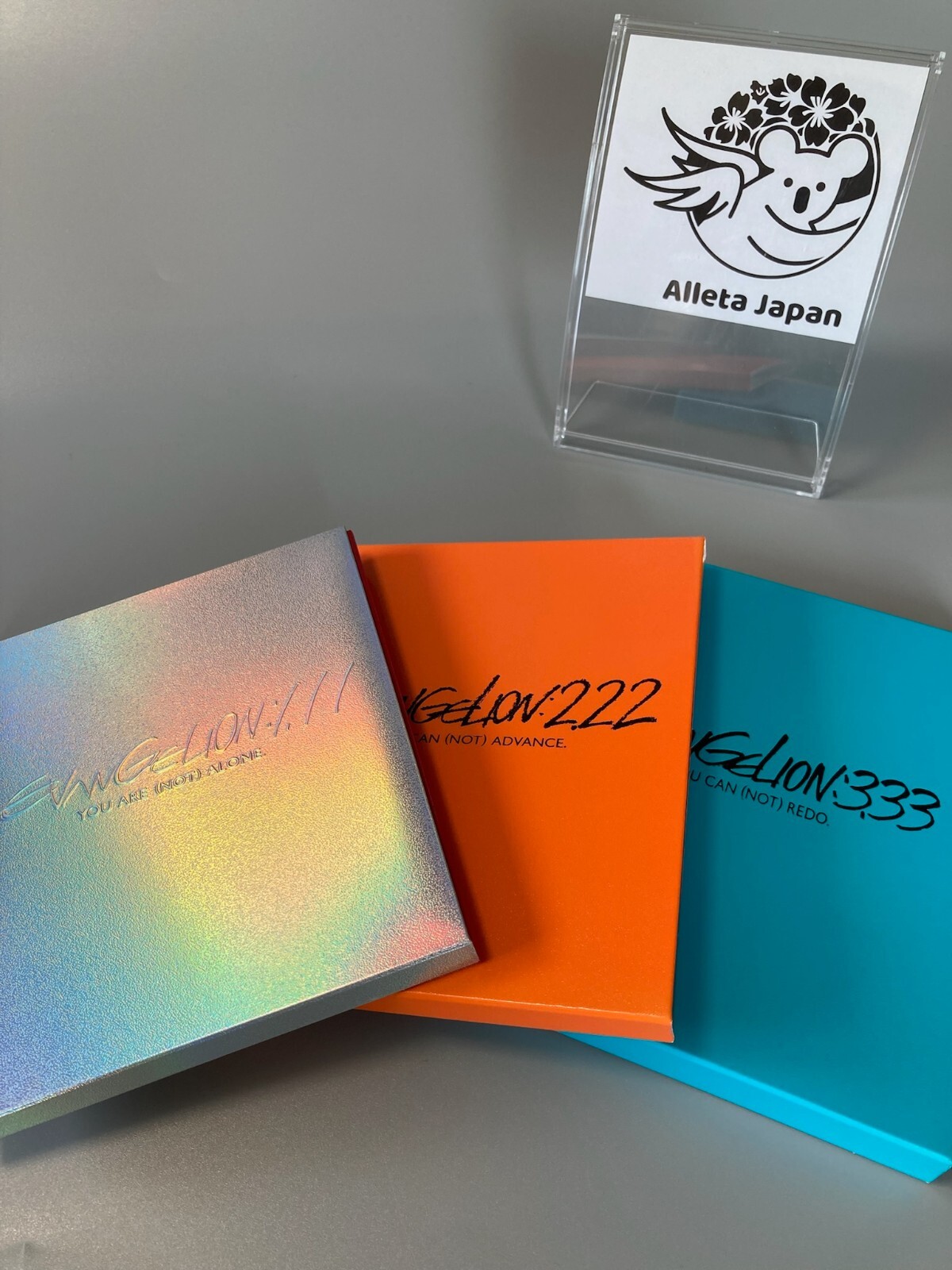 Rebuild of EVANGELION 1.11 2.22 3.33 Blu-ray complete Set Limited Edition