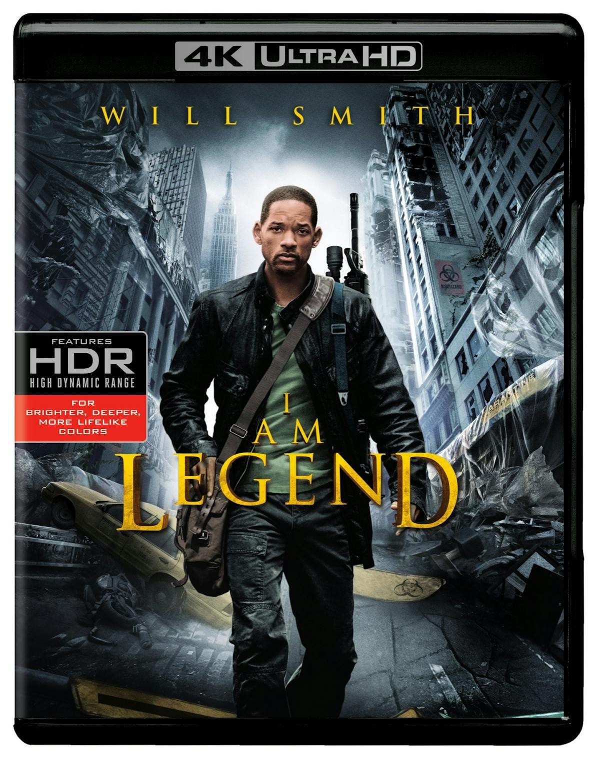I Am Legend 4K UHD Blu-ray Will Smith NEW