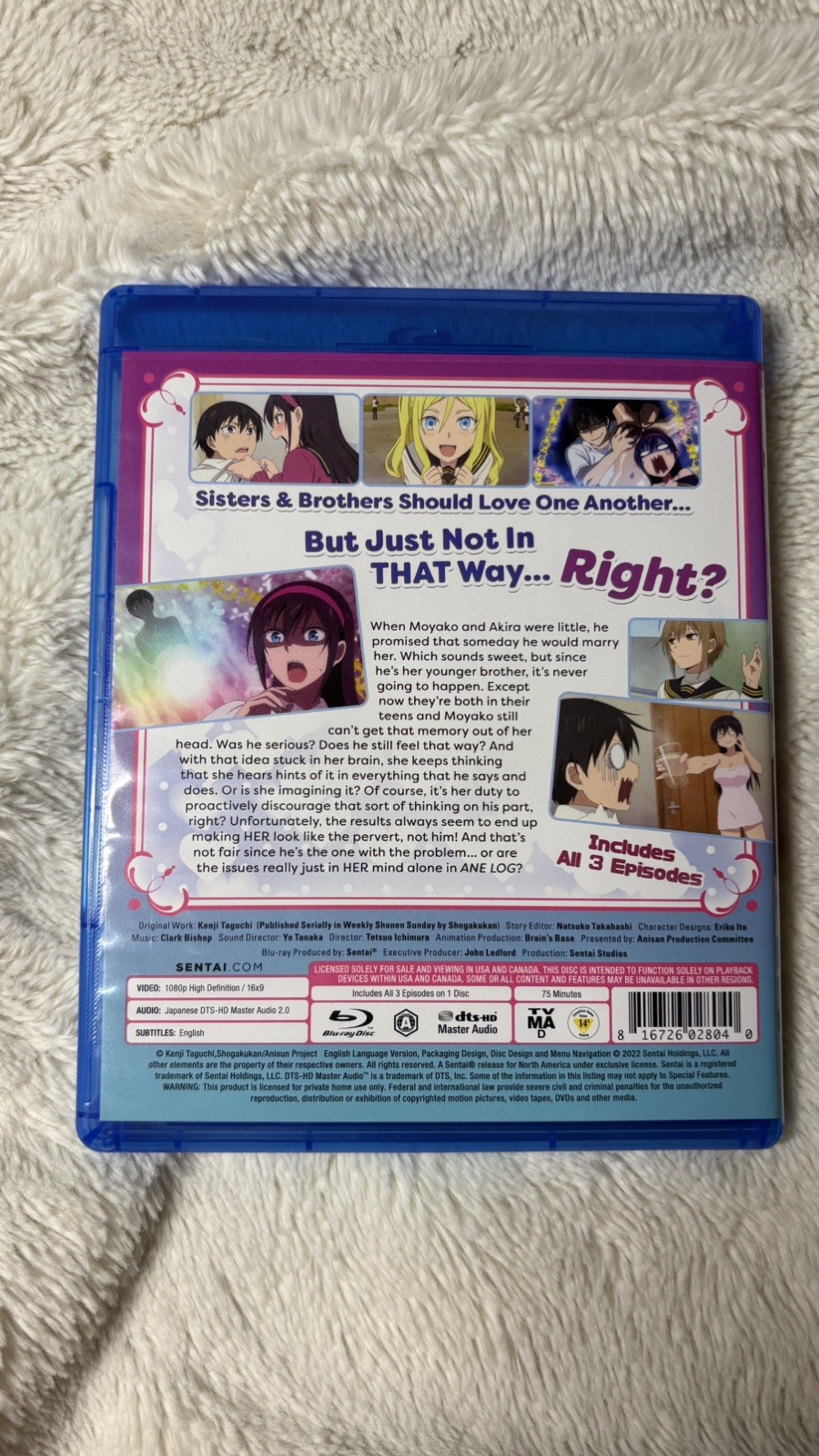 ANE LOG Complete Collection Blu-ray Sentai Filmworks