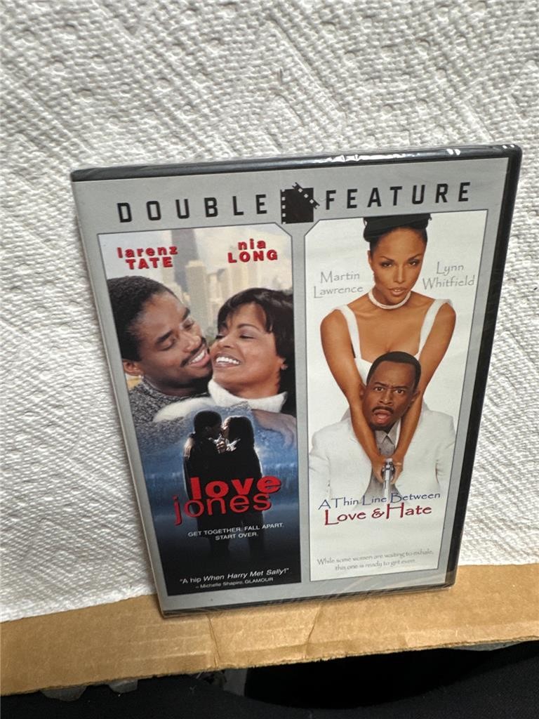 Love Jones / Thin Line between Love and Hate (DVD) NEW Sealed