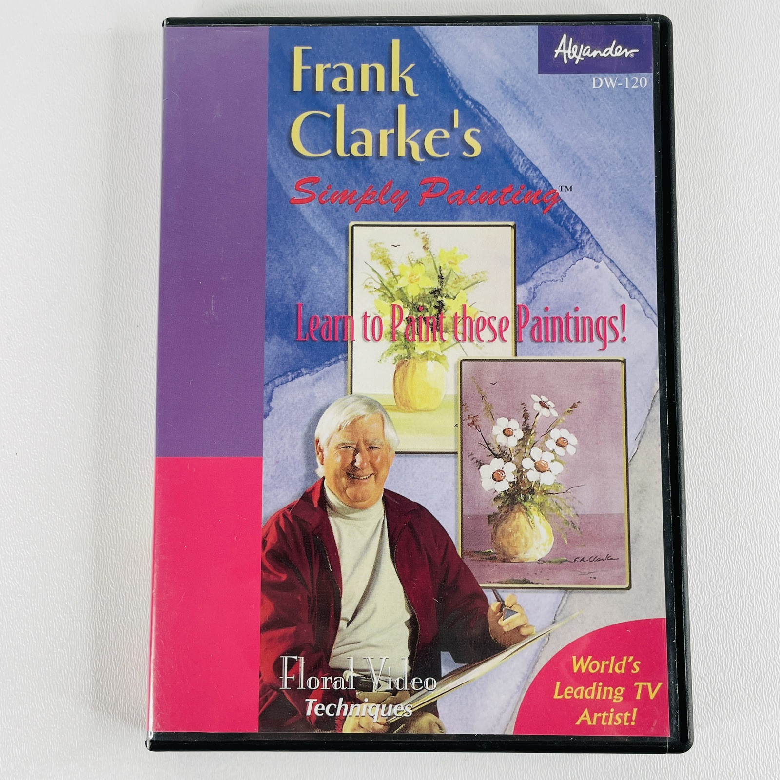 Frank Clarke’s Simply Painting: Floral Video Techniques DVD, 2013