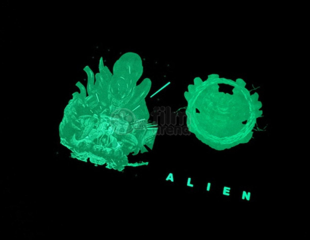 Brand Alien 4K Full Slip Steelbook UHD Bluray Glow in Dark Czech1979 Sh G1N
