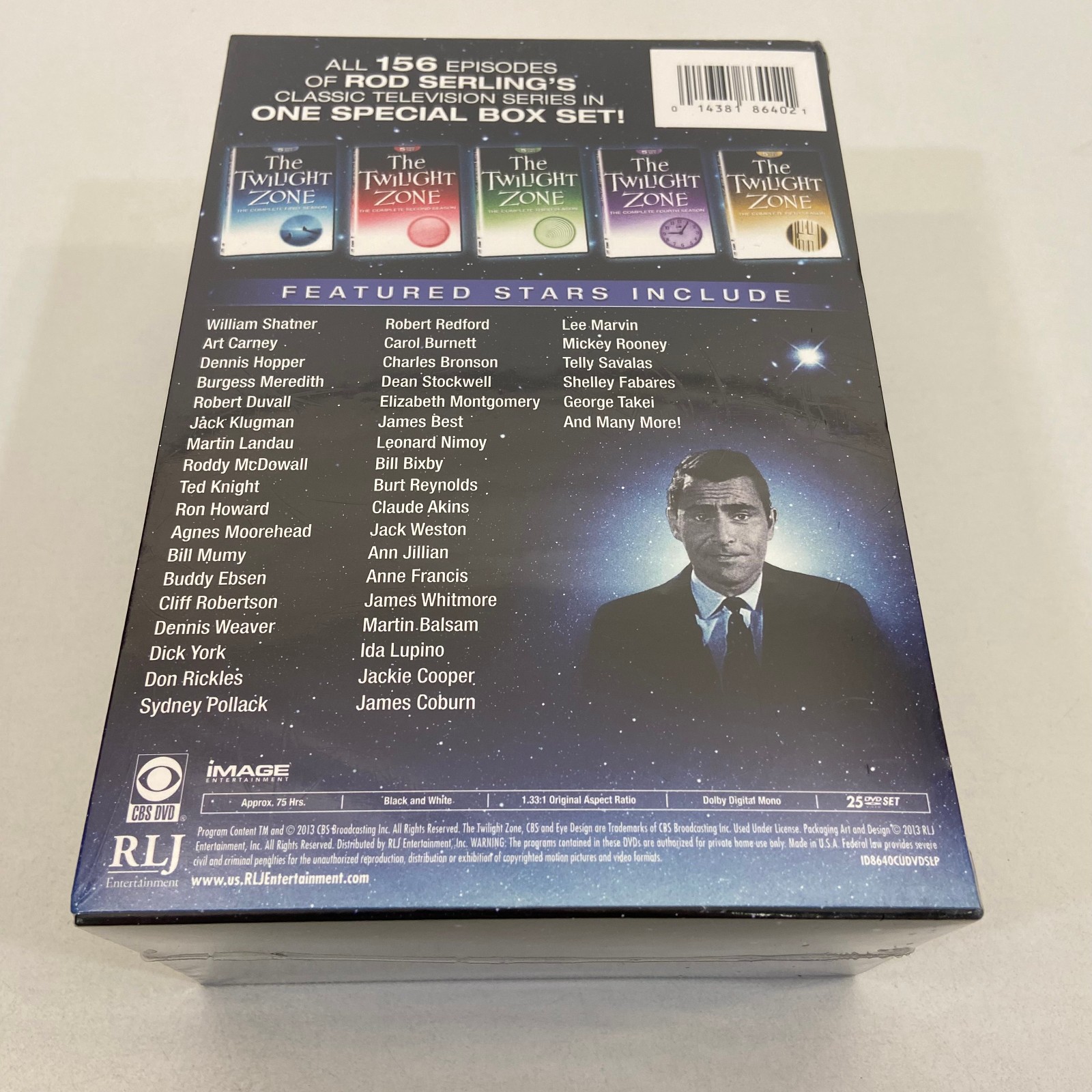 The Twilight Zone 1959 Complete Series SEALED Box Set Rod Serling CBS SciFi
