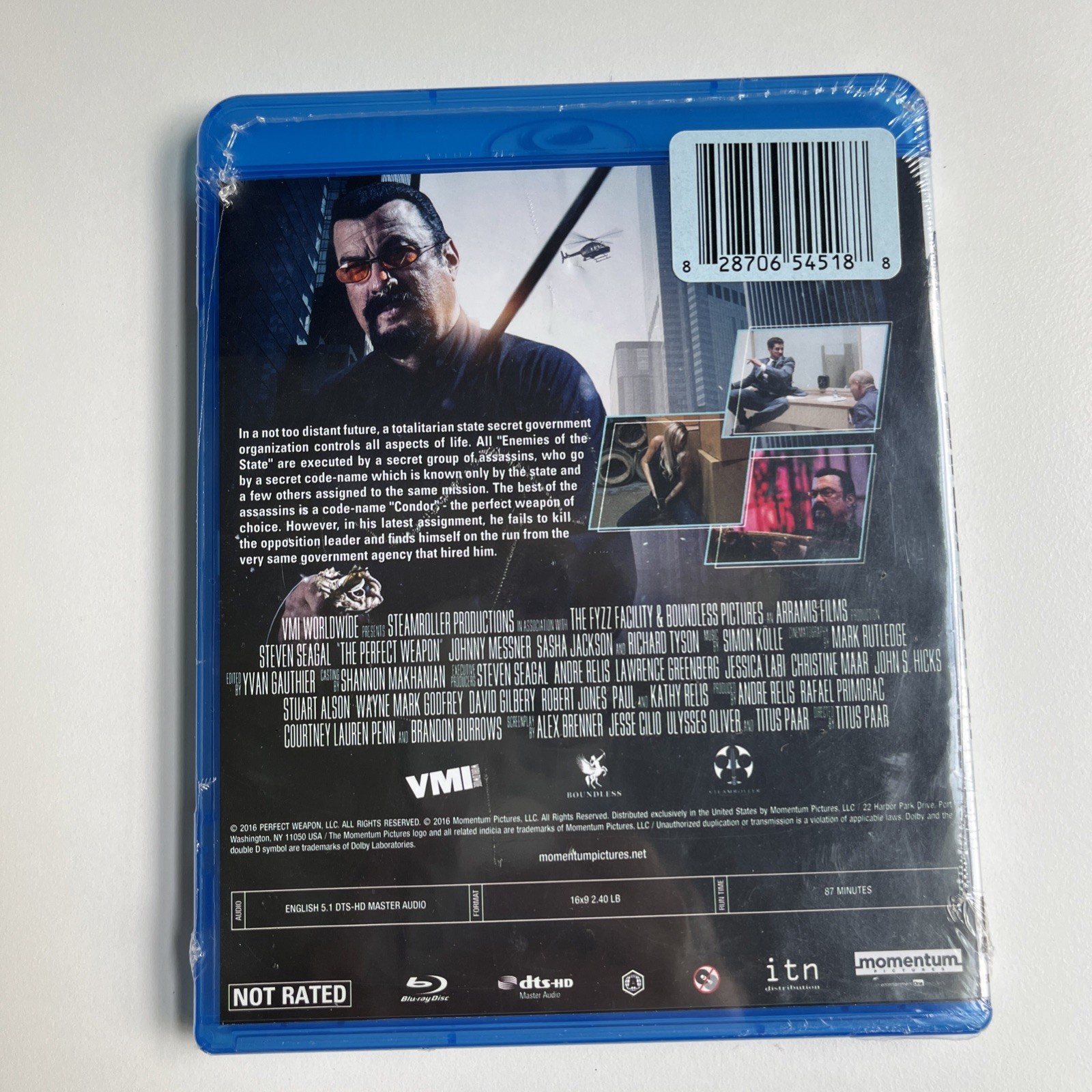 The Perfect Weapon (Blu-ray, 2016) Brand New Sealed