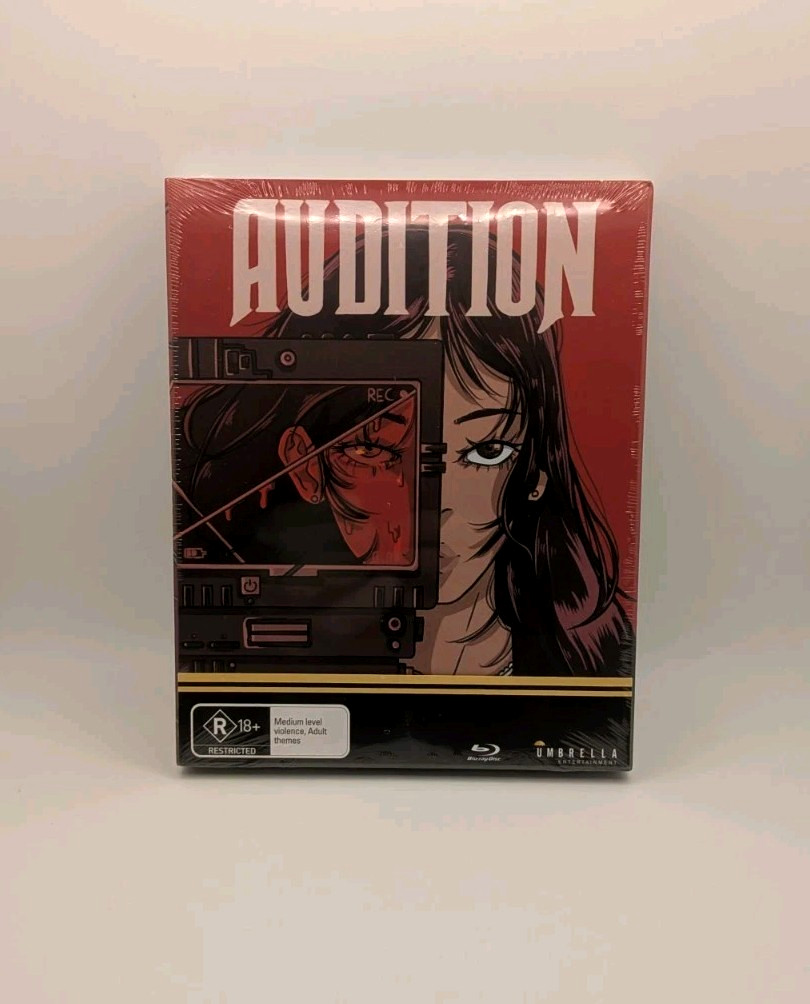 Audition (25th Anniversary Blu-ray + Numbered Slipcover) Umbrella Ent- NEW*