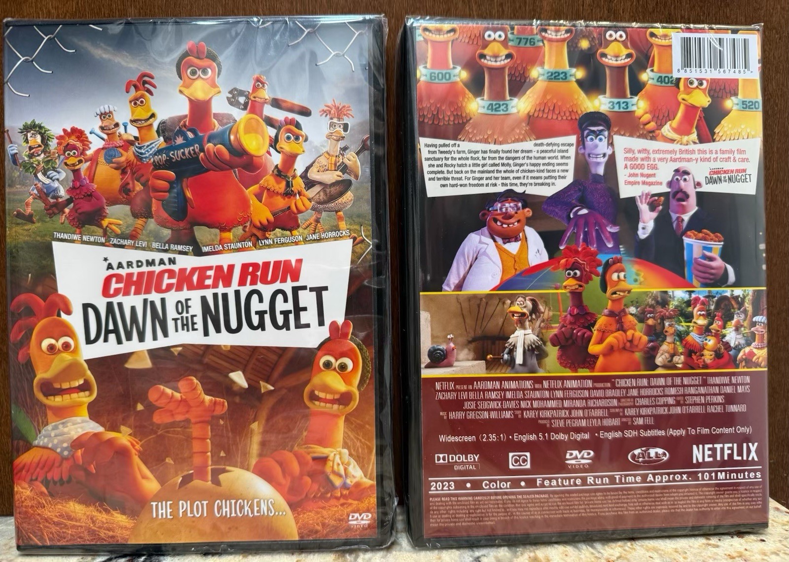 Chicken Run: Dawn of the Nugget (2023) DVD, New, Sealed