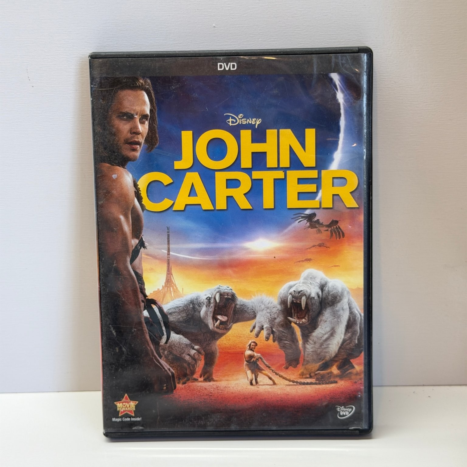 John Carter DVD 2012 Andrew Stanton Walt Disney Action Adventure Sci-Fi