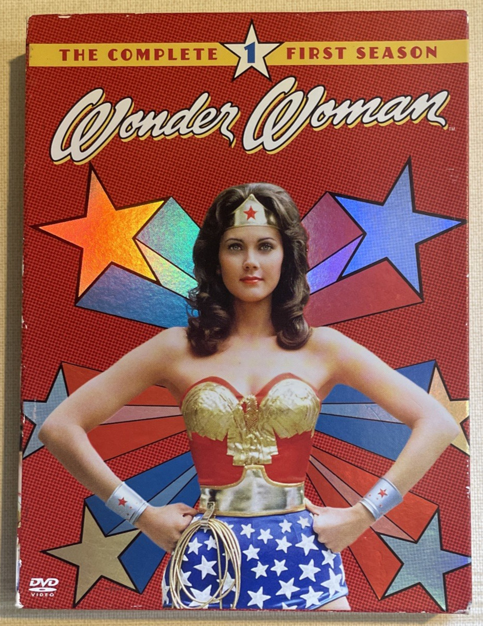 Wonder Woman Complete First Season 1 One 3-Disc DVD Box Set Lynda Carter 3521