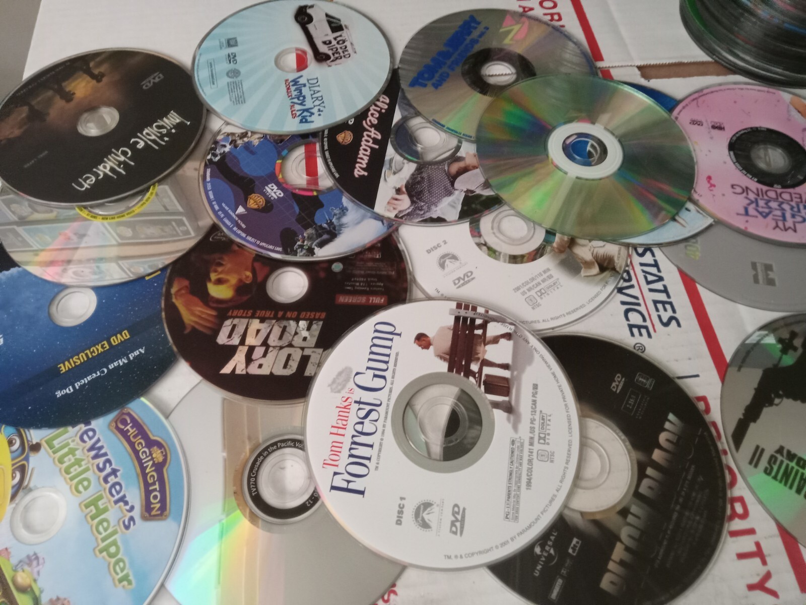 Lot Of 500+ MOVIES Loose Dvds Great Titles Good Material Assorted Random T1#406
