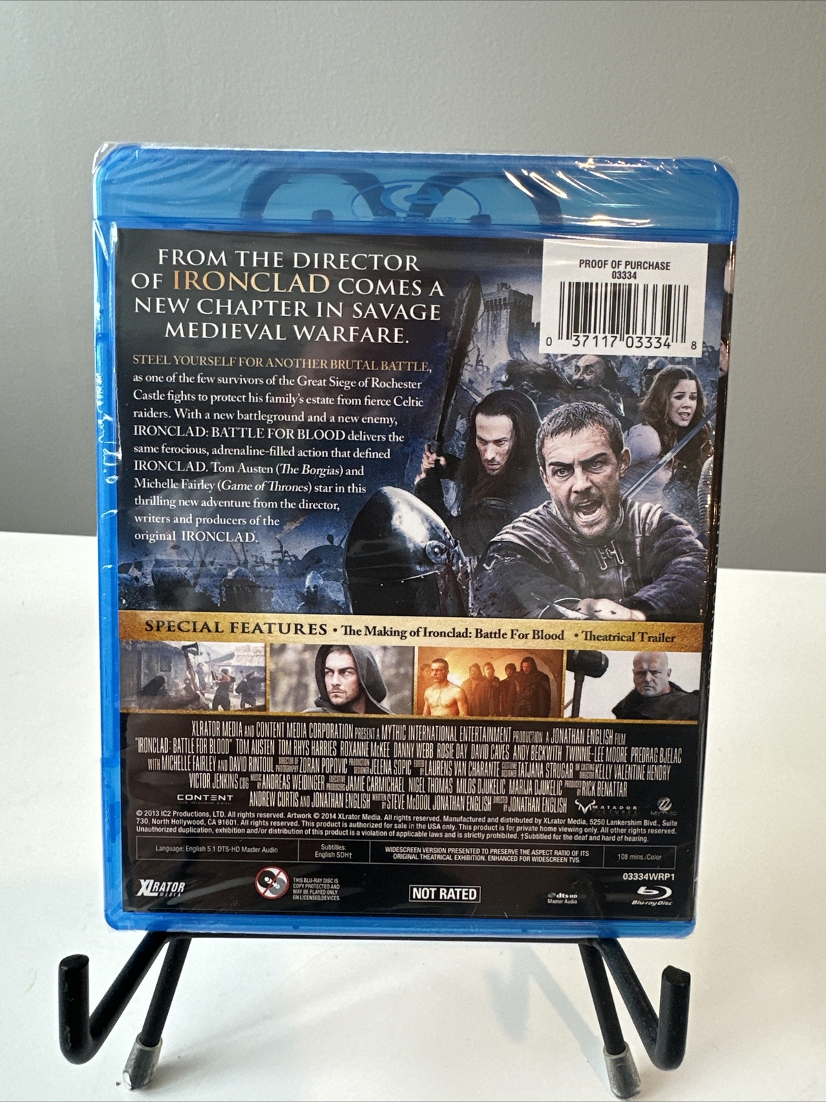 Ironclad: Battle For Blood (Blu-ray, 2014 – SEALED – BRAND NEW)