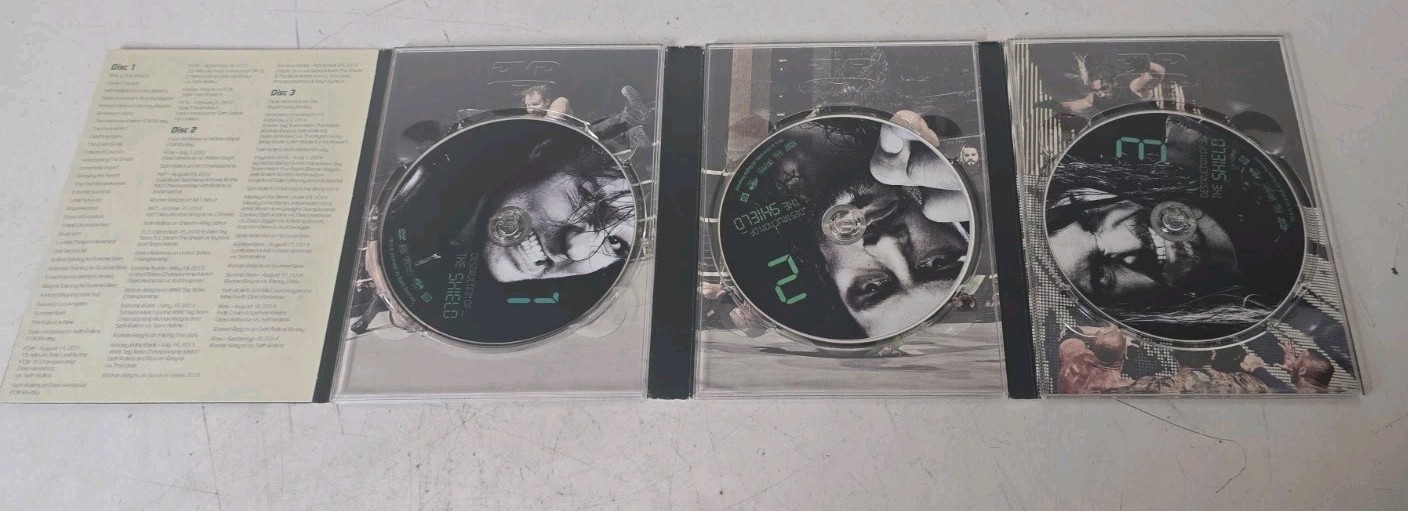WWE Destruction of the Shield 3 Disk DVD Set Wrestling