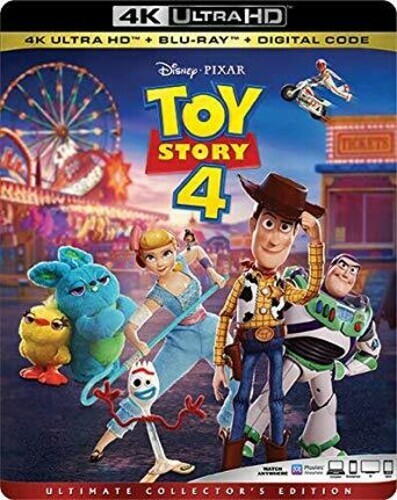 Toy Story 4 Ultra HD 4K Blu Ray and Digital Code Brand New Free Shipping w/slip