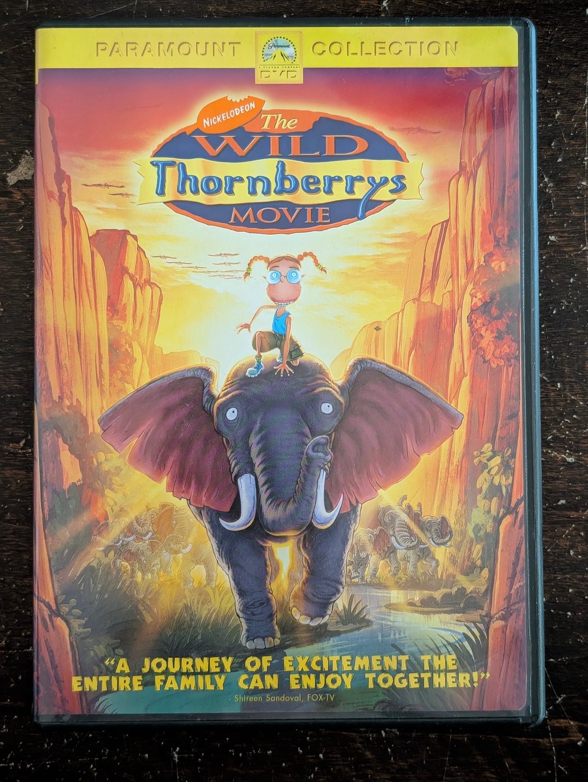 The Wild Thornberrys Movie DVD 2002 Paramount Collection Animated Family Film