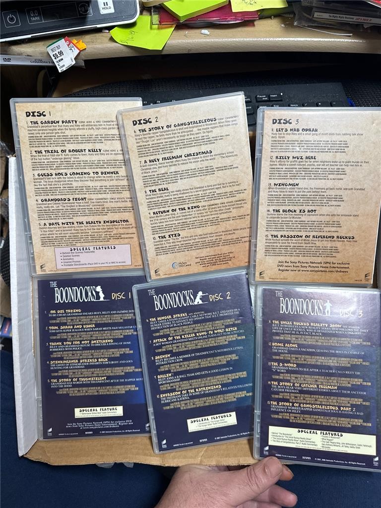 The Boondocks DVD Lot – Seasons 1 and 2 6 Discs