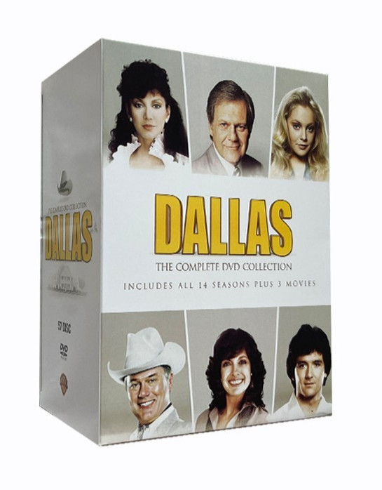 Dallas: The Complete TV Series Season 1-14+3 Movies (DVD 57-Disc Box Set)