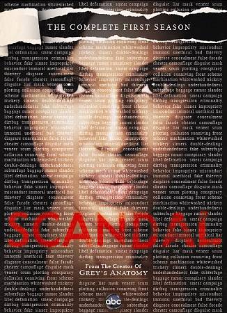 Scandal: The Complete First Season (DVD Widescreen 1.78:1 2-Disc Set) – Like New