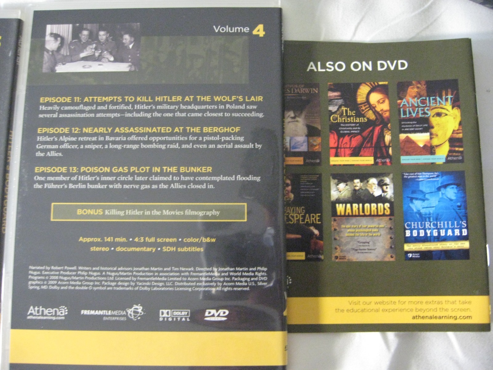 Germany World War II WWII history documentary DVD collection lot = sixteen (16)