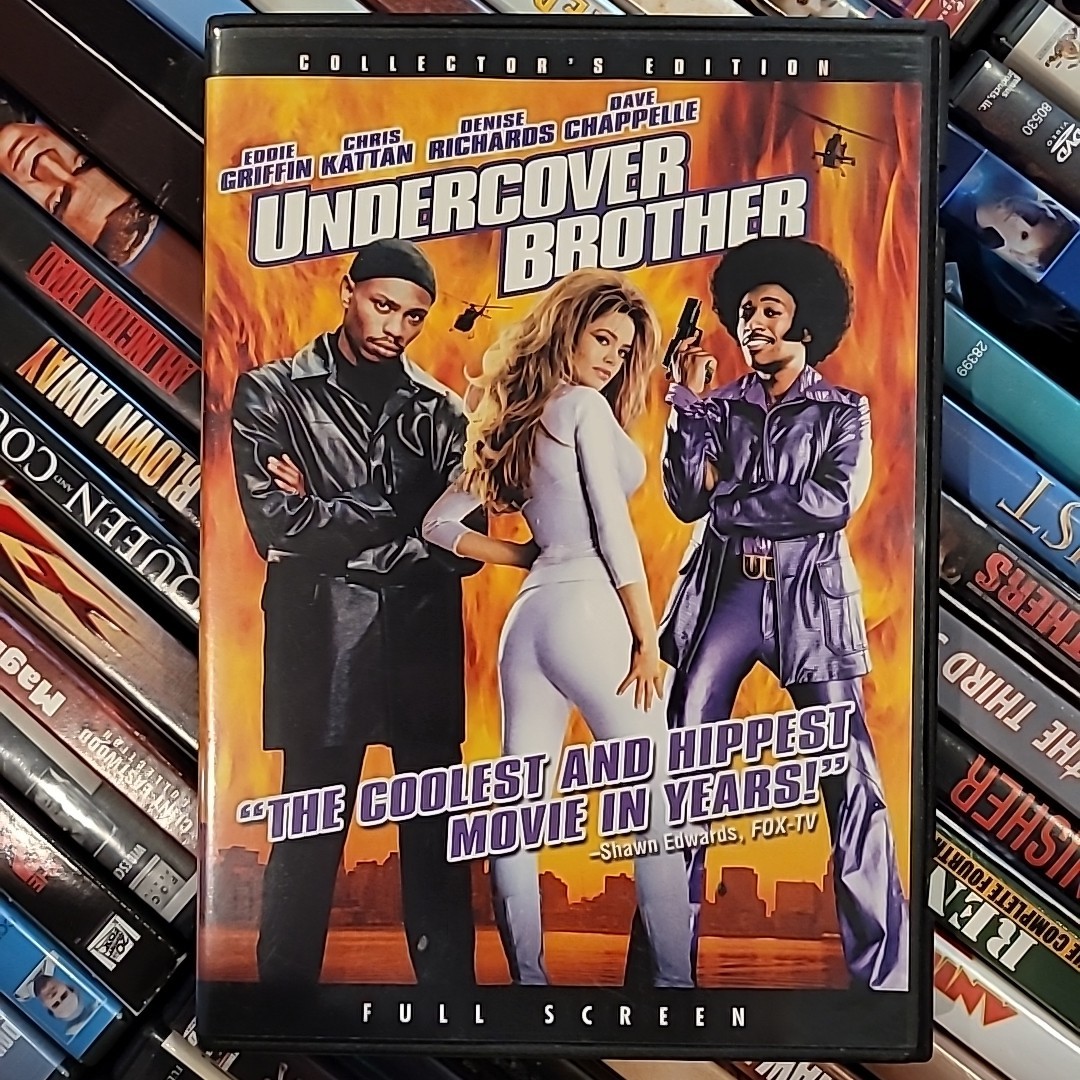 Undercover Brother (DVD, 2002) Full Frame 1.33:1 NTSC 1
