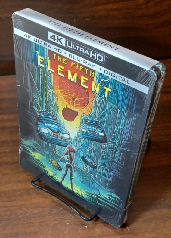 Fifth Element Steelbook (4K+Blu-ray) NEW (Sealed)-Free Box Shipping w/Tracking