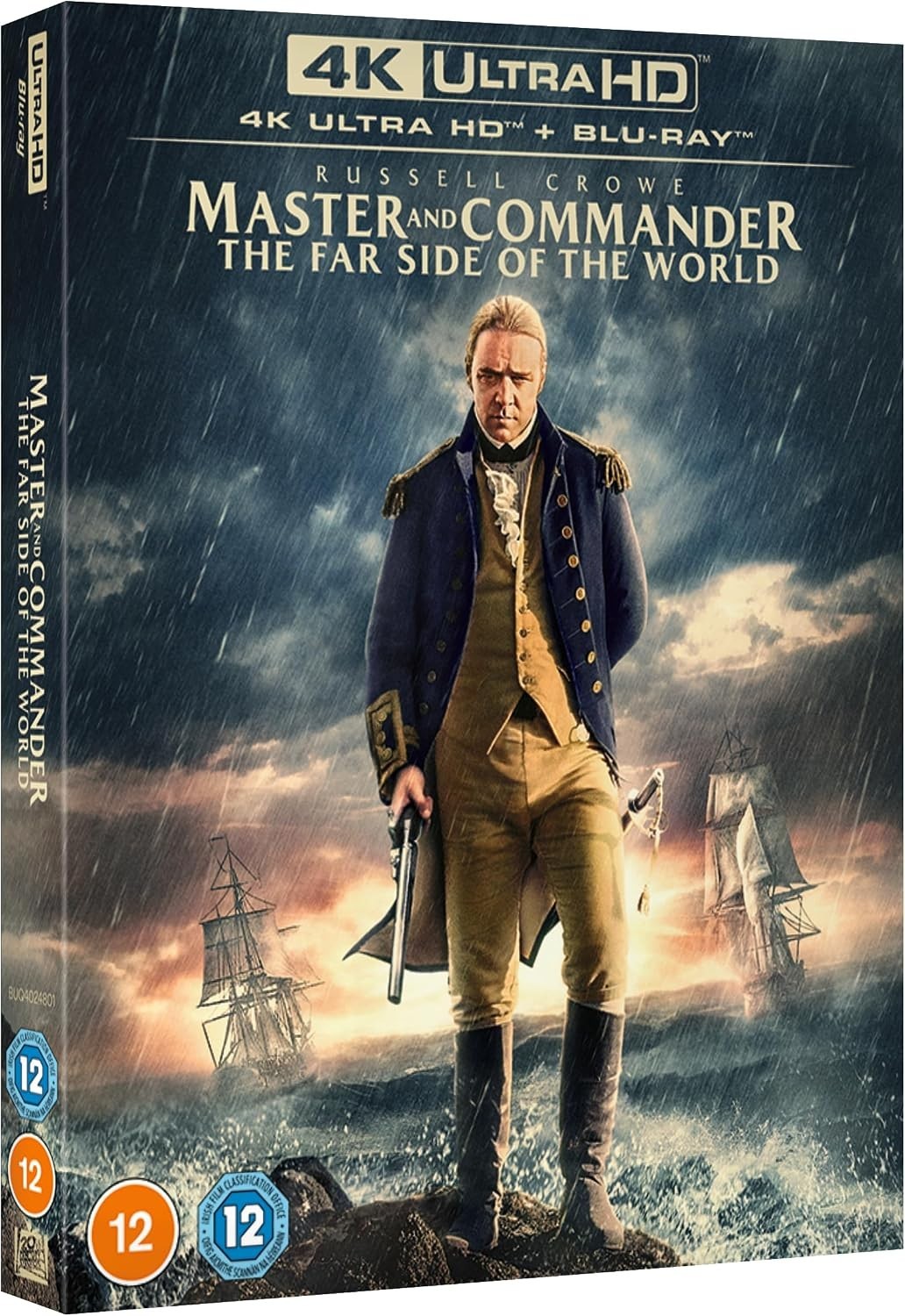 Master and Commander: The Far Side of the World 4K + Blu-ray Region Free
