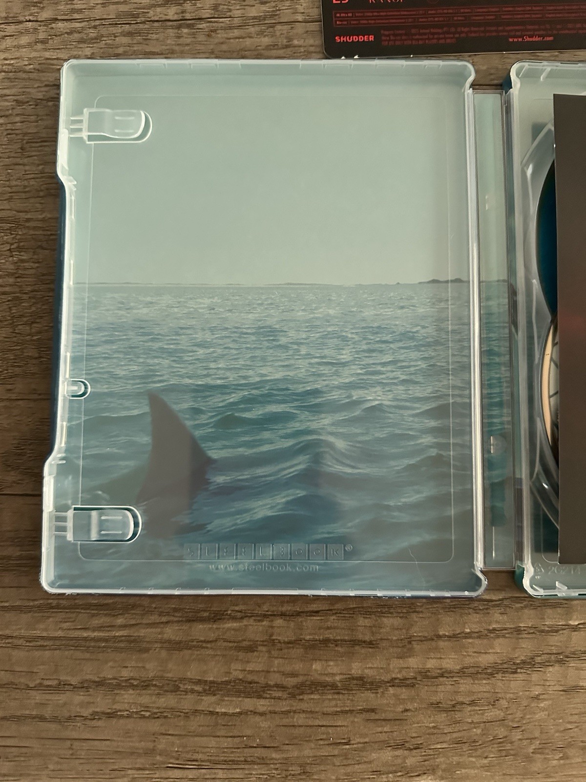 Shudder Dangerous Animals 4K UHD Blu-ray Steelbook HDR R 2025 Horror/Thriller
