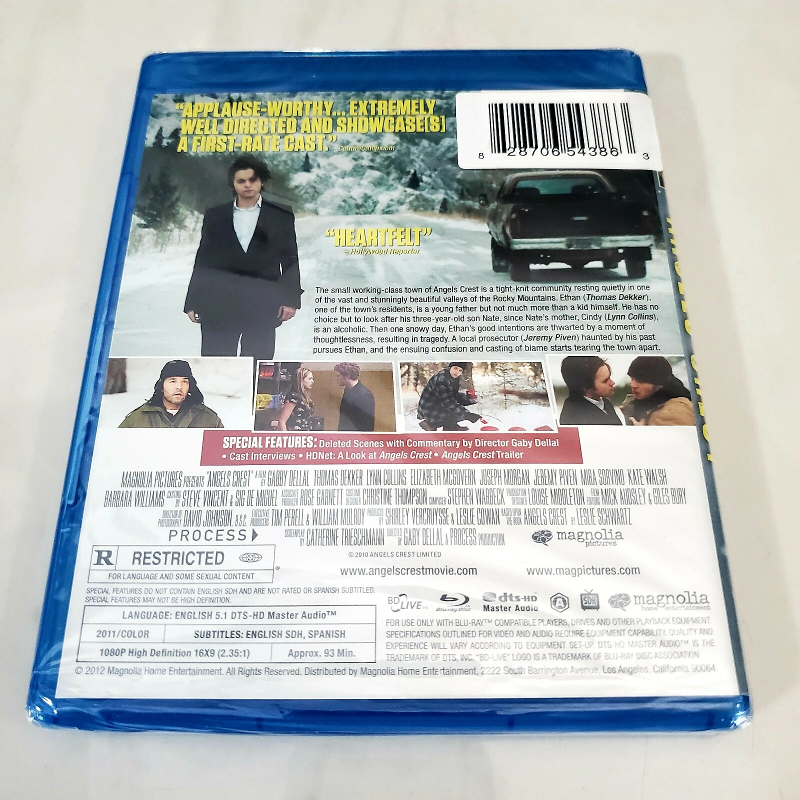 Angels Crest – Blu-Ray – Thomas Dekker – Jeremy Piven
