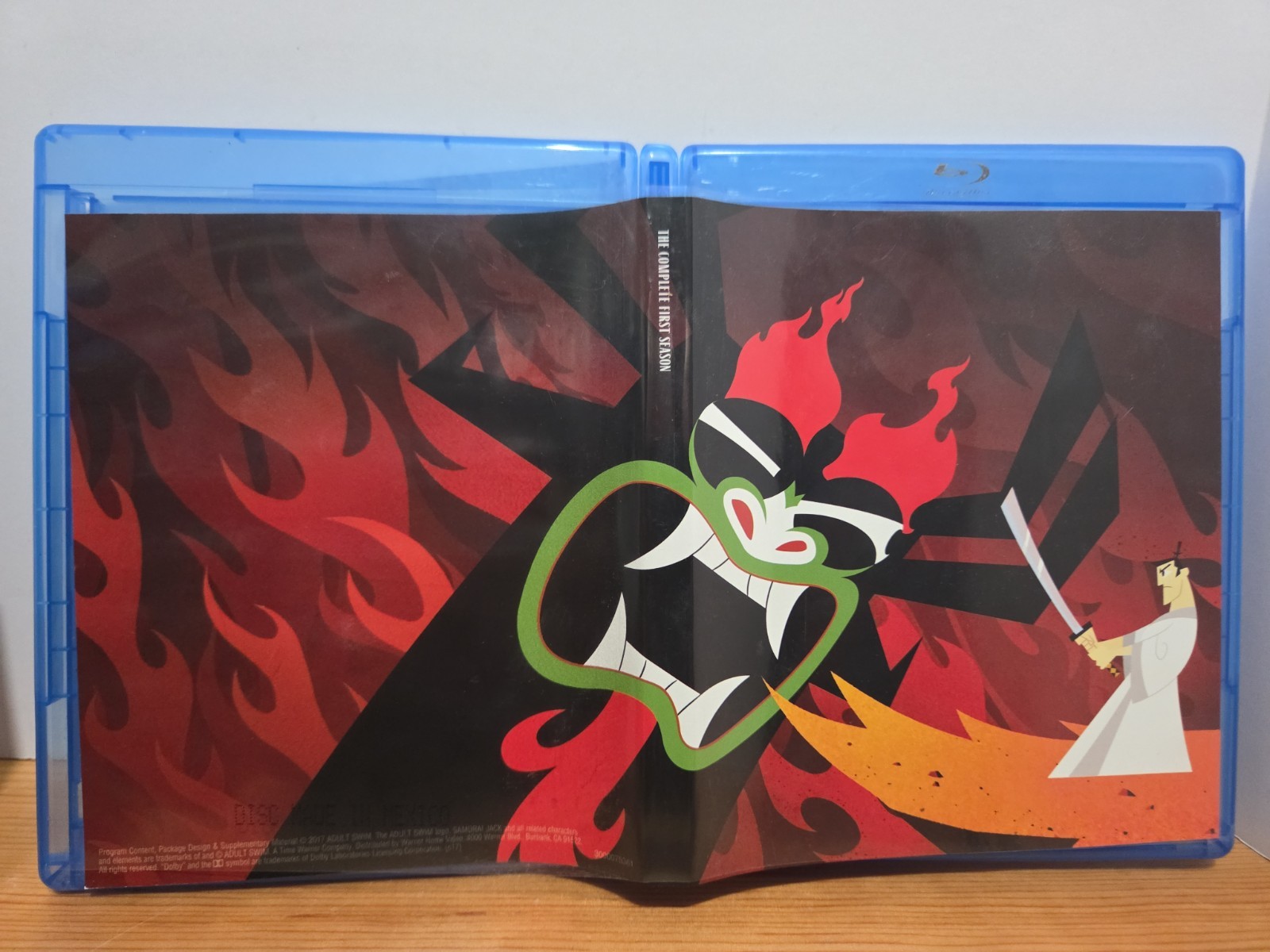 Samurai Jack The Complete Series Blu Ray Box Set Seasons 1-5 RARE!