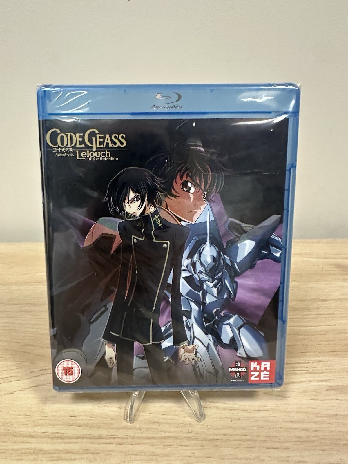 Code Geass Lelouch of the Rebellion Seasons 1 & 2 Blu-ray Region 2 – SEALED OOP