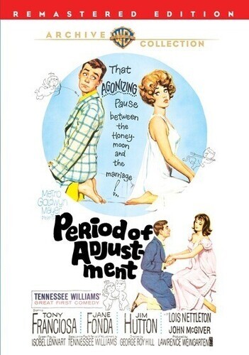 Period Of Adjustment NEW DVD WB Archive Jim Hutton Jane Fonda 1962