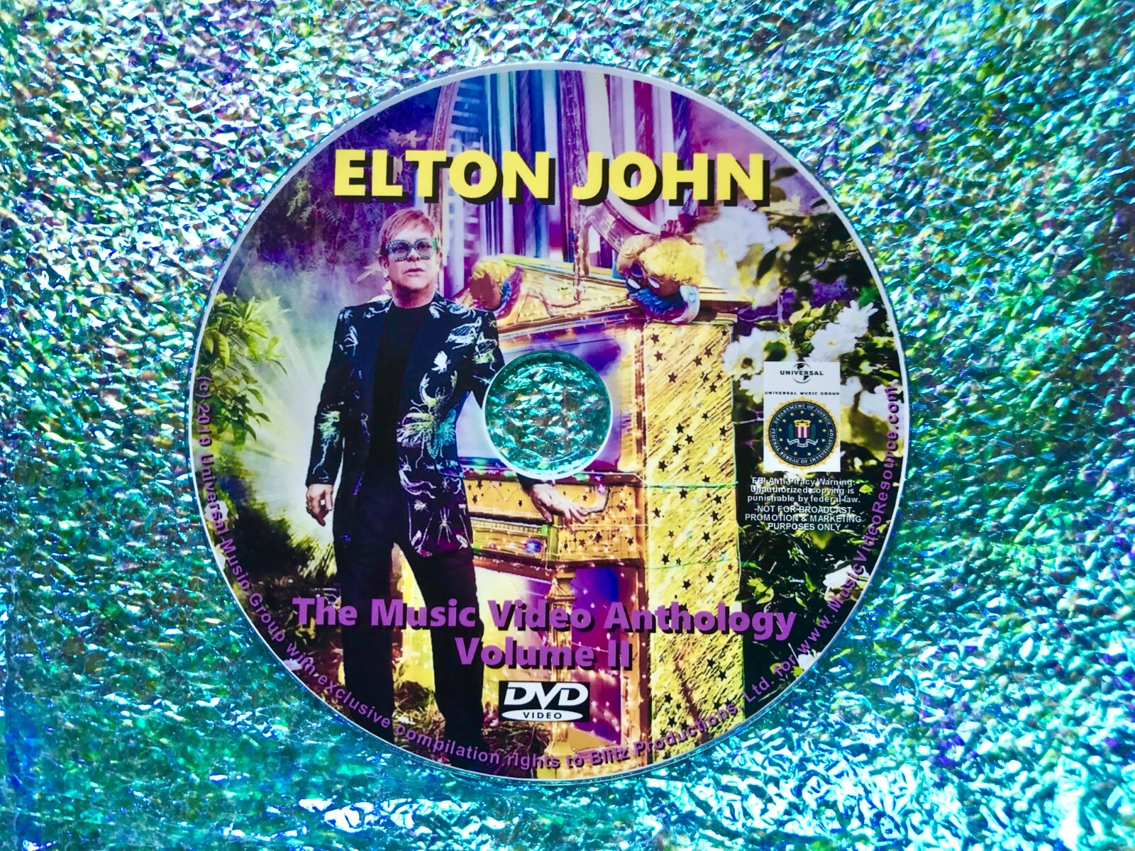 ELTON JOHN The Music Video Anthology 1969 to 2021 7 DVD Set 189 MUSIC VIDEOS