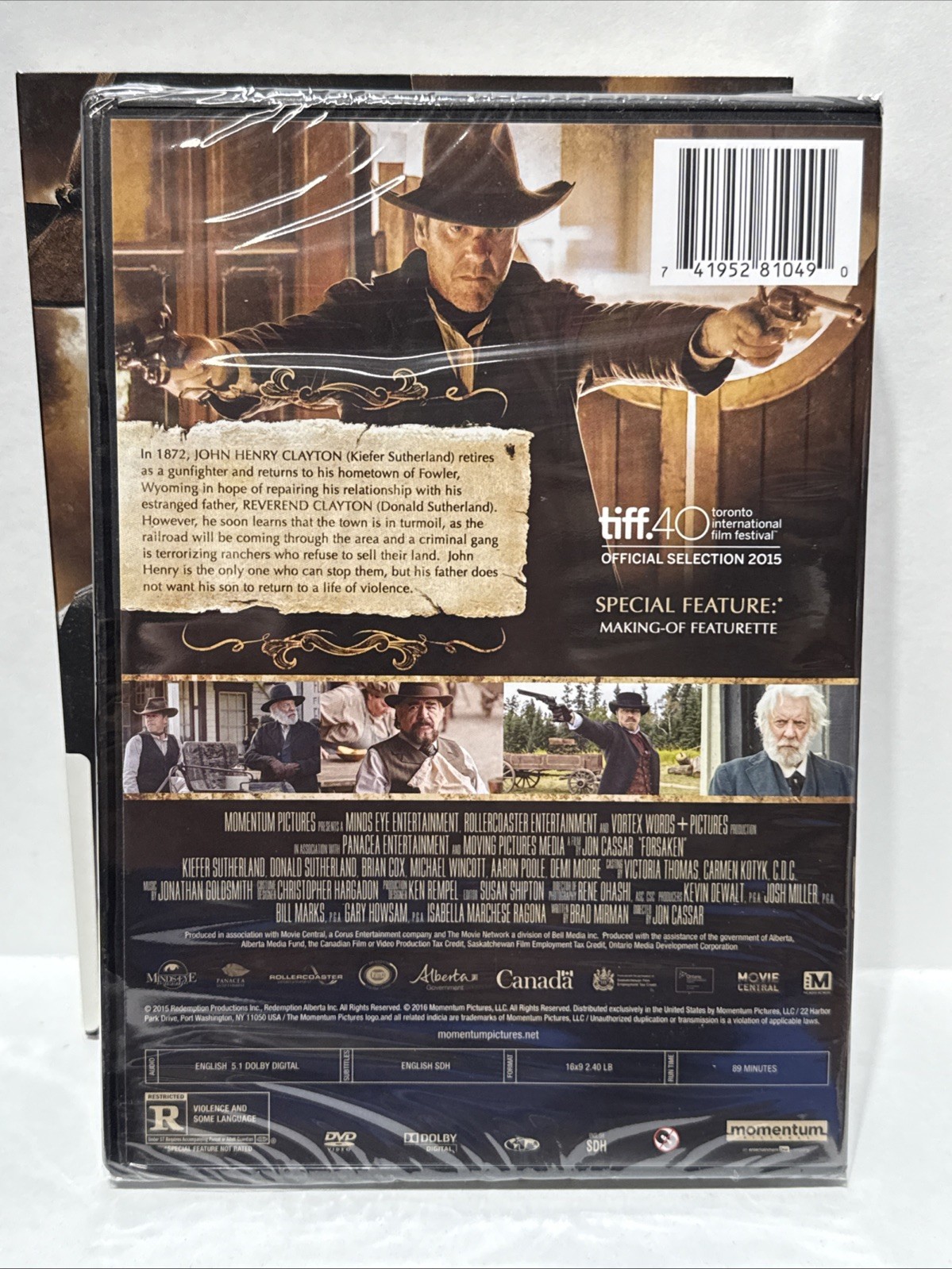 Forsaken (DVD, 2015)