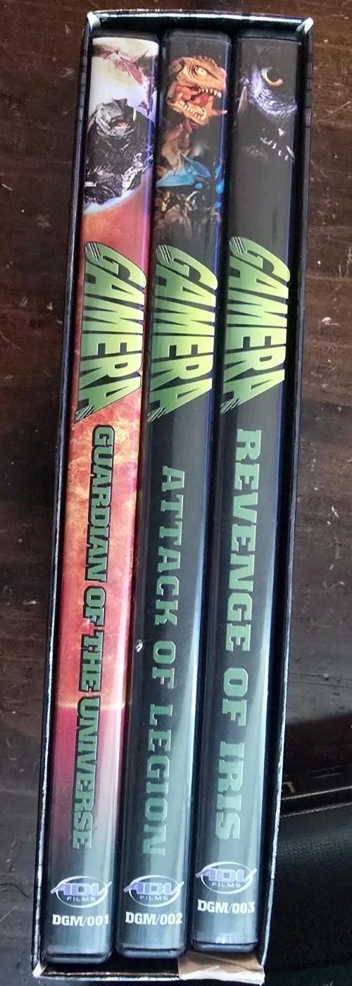 Gamera Limited Edition Box Set Guardian Of Universe, Revenge Iris, Attack Legion