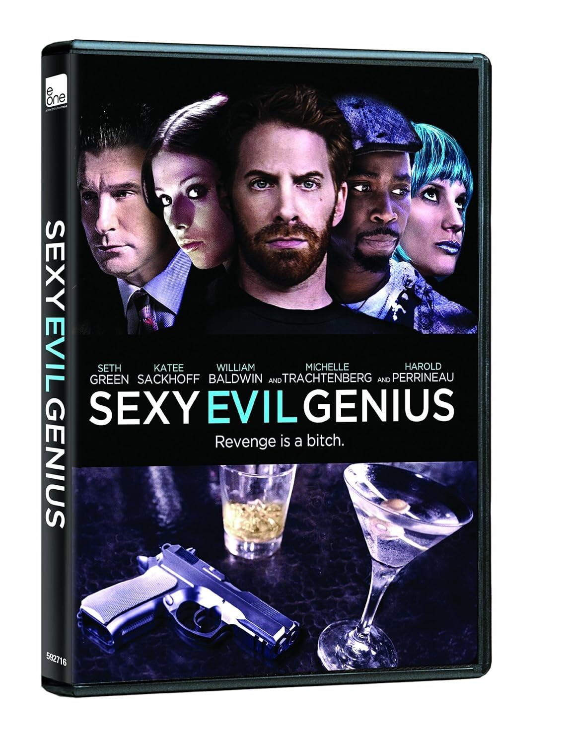 Sexy Evil Genius (DVD) Seth Green Katee Sackhoff William Baldwin **BRAND NEW**