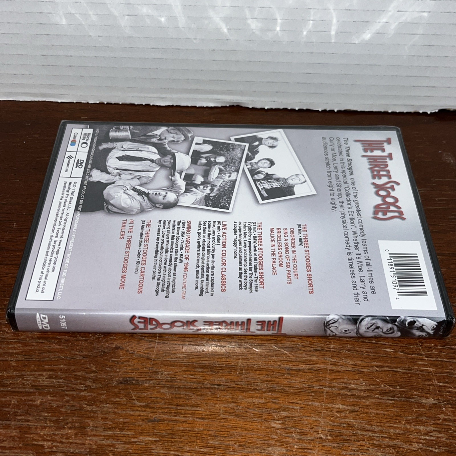 The Three Stooges (DVD, 2011, Rare Footage) NEW SEALED – 4+ Hrs Classic Comedy