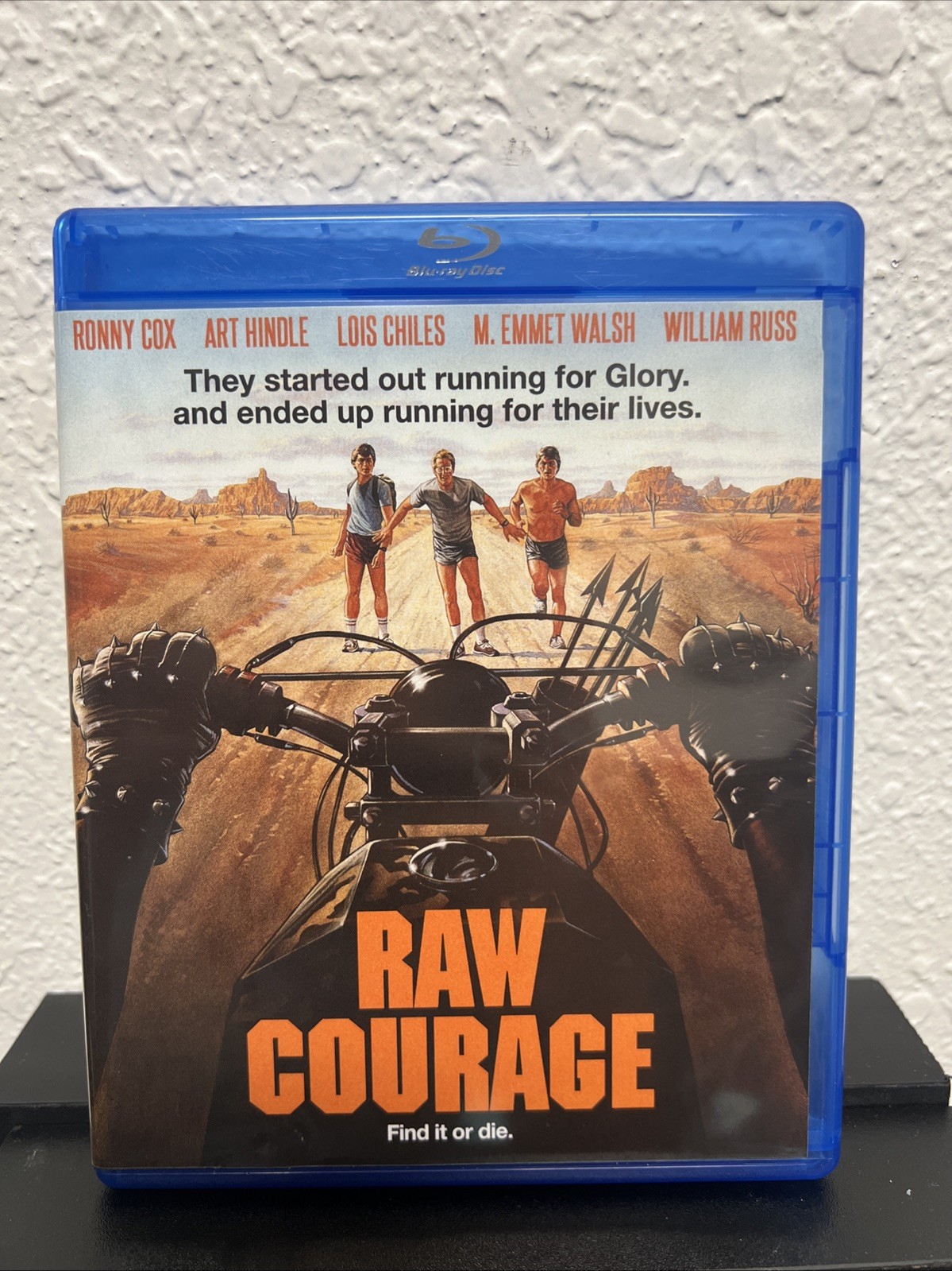 Raw Courage (Blu-ray, 2020) 1984 Scorpion Code Red LIKE NEW Action OOP
