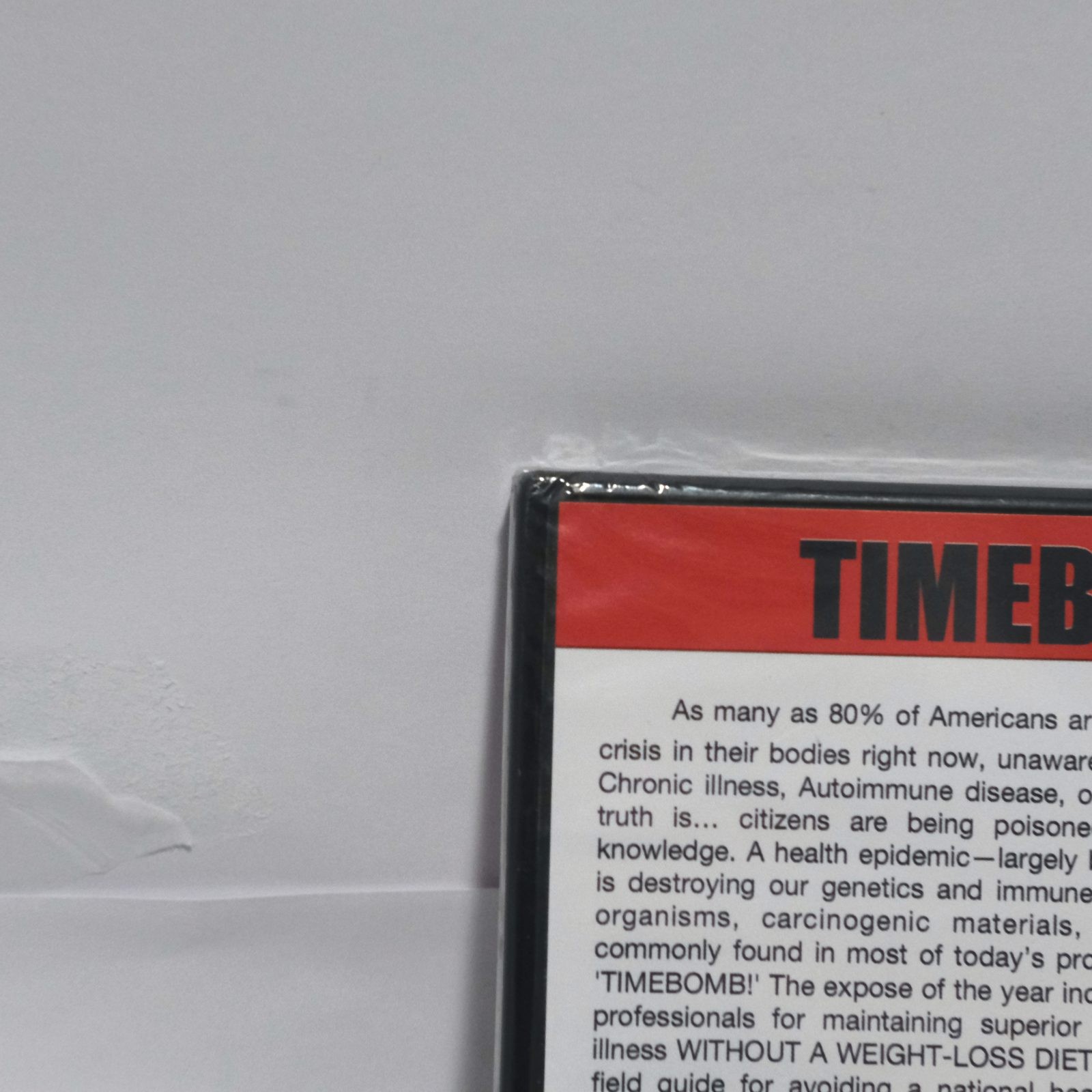 N a Timebomb Off The Record Interviews With Healthcare Pros 5 Hour DVD