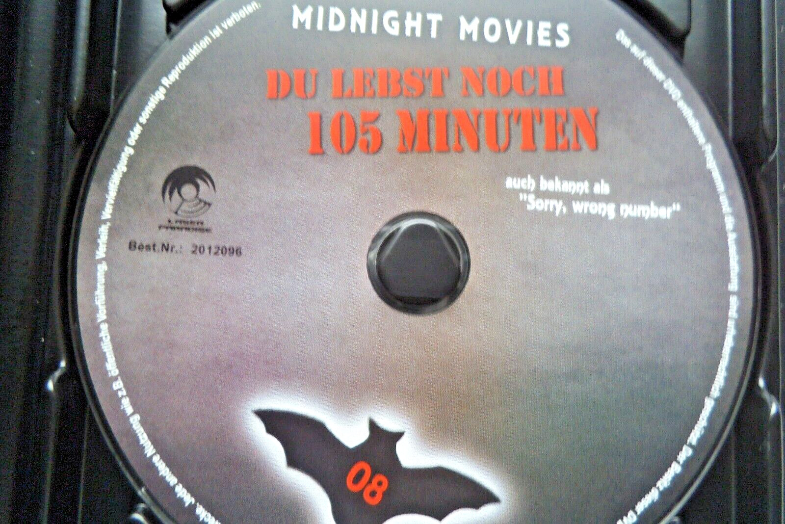 You’re Still Alive: 105 Minutes Midnight Movies (DVD) Original Packaging,…
