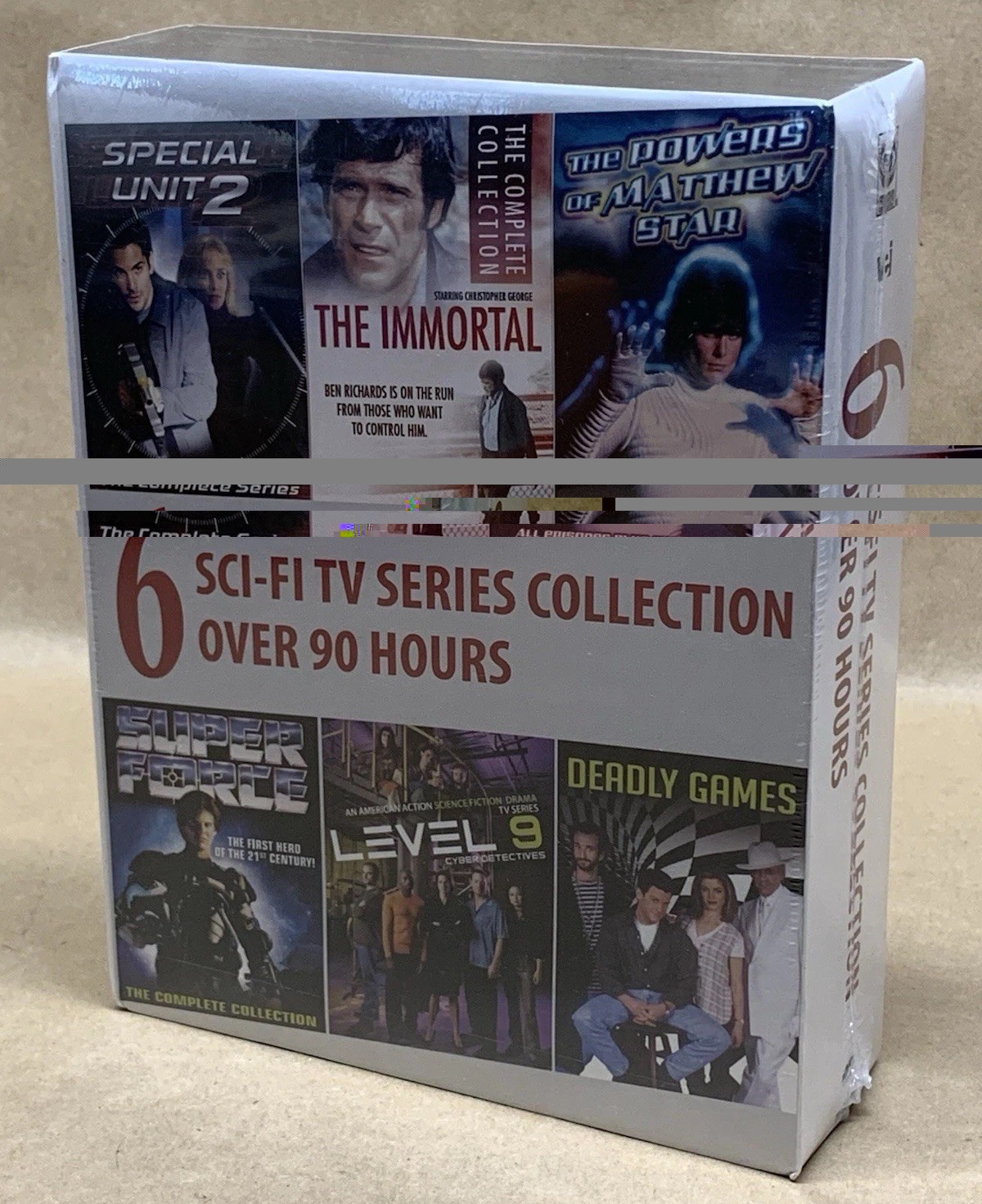 NOS SCI-FI TV SERIES COLLECTION SPECIAL UNIT 2 SUPER FORCE LEVEL 9 DEADLY GAMES