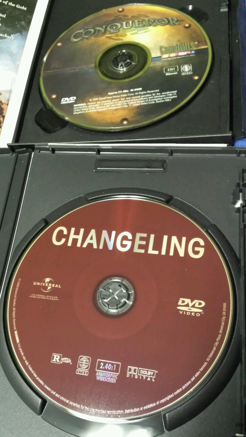 LOT OF 10 VARIOUS MOVIES ON DVD
