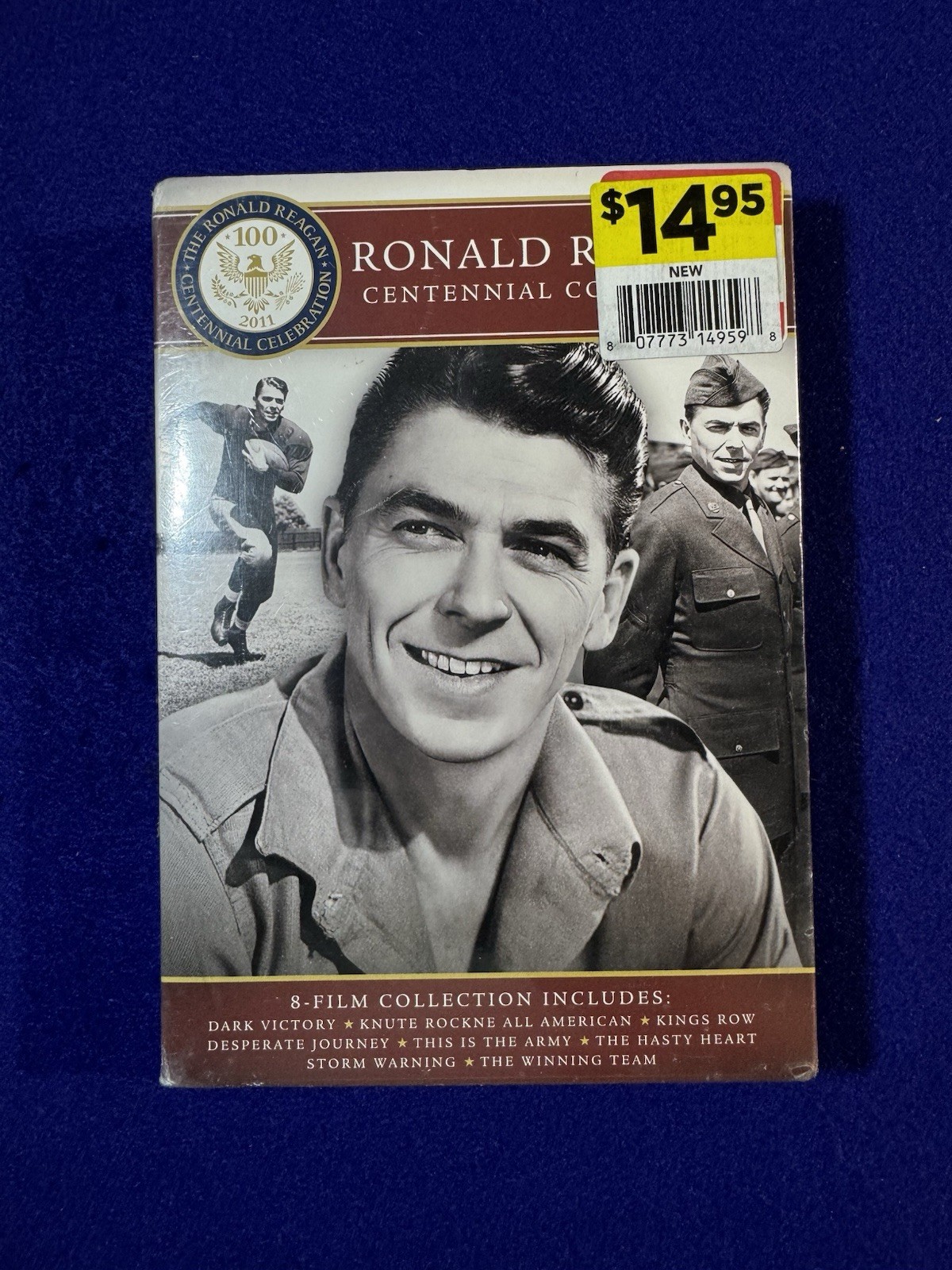 Ronald Reagan Centennial Collection DVD Classic Drama War Biography Sealed