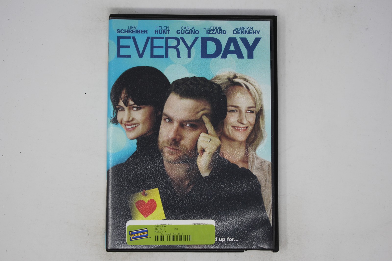 Every Day DVD Liev Schreiber Helen Hunt Carla Gugino