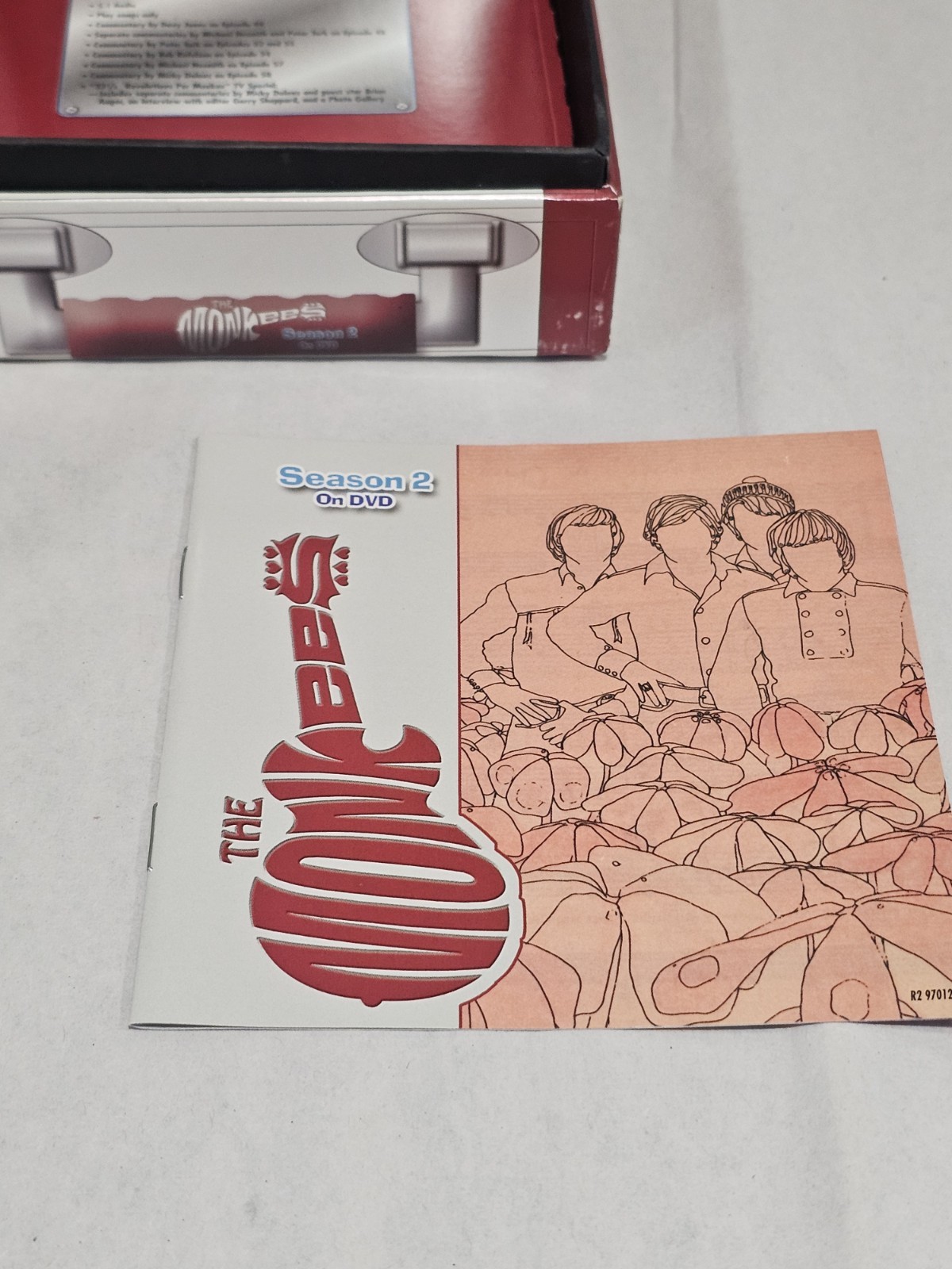 THE MONKEES: SEASON 2 DVD Rhino Home Video 5 DISCS (Box Has Wear) Pre-owned
